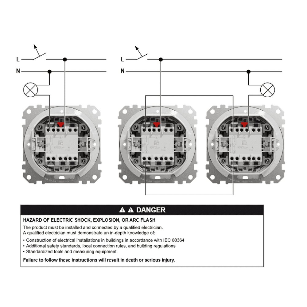 Вимикач Schneider Sedna Design чорний 1кл прохідний IP44 ( SDD214106 )